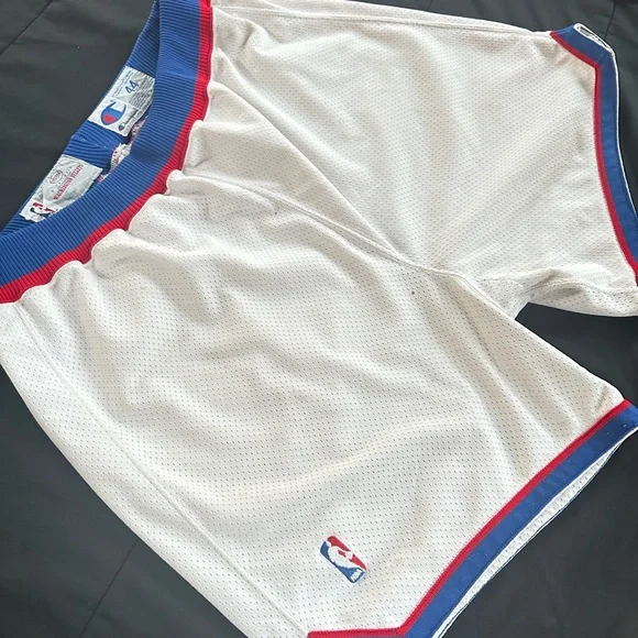 Chris Webber 94/95 Washington Bullets Home Game Shorts
